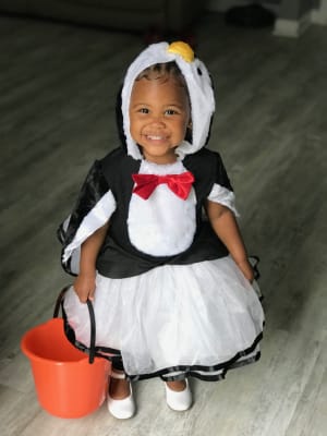baby girl penguin costume