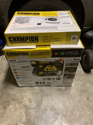 3500 Watt Dual Fuel Generator Champion Power Equipment