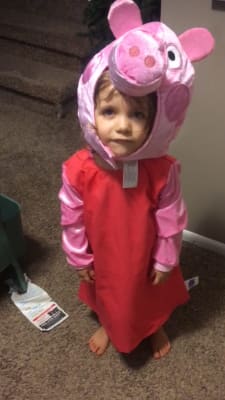 peppa pig halloween costume baby