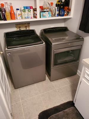 Wtw7500gc Whirlpool 28 4 8 Cu Ft Top Load Washer Built In Faucet Chrome Shadow