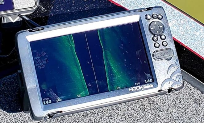 Lowrance Hook Reveal 9 Triple Fishfinder Chartplotter Combo With Tripleshot Transducer And Us Inland Charts West Marine