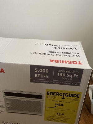 5k Btu Mechanical Window Air Conditioner