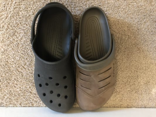 crocs bogota brown clogs