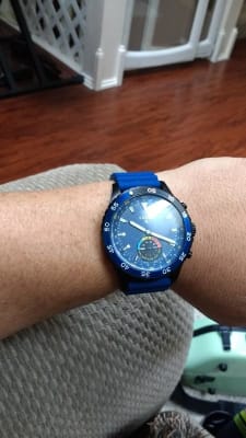 fossil q crewmaster blue