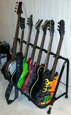 Hercules Gs525b Five Instrument Guitar Rack Guitar Center