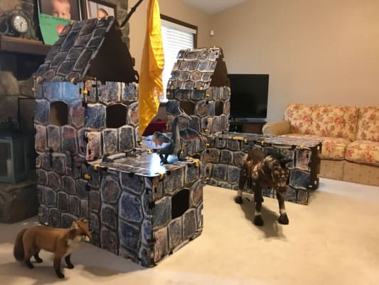 Fantasy fort castle building set new arrivals