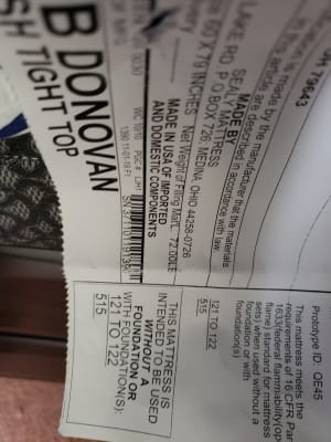 Sealy Laze Queen 12 Memory Foam Mattress In A Box Big Lots