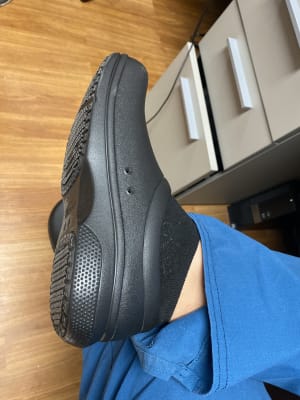 crocs on the clock slip on