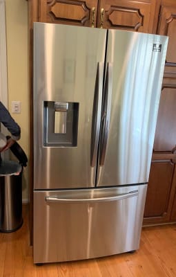 Samsung Rf23r6301sr 22 5 Cuft Smart Counter Depth French Door Food Showcase Refrigerator In Stainless Steel Brandsmart Usa
