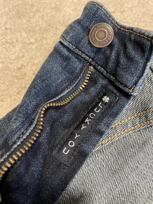 Not only do Lucky Jeans have “Lucky You” inside the zipper, they