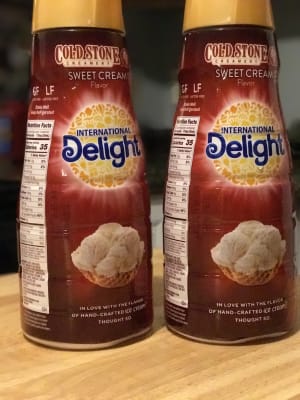 D Cold Total Uses Cold Stone Creamery Sweet Cream Coffee Creamer