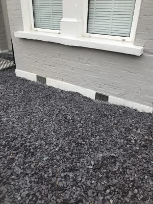 purple slate chippings wickes