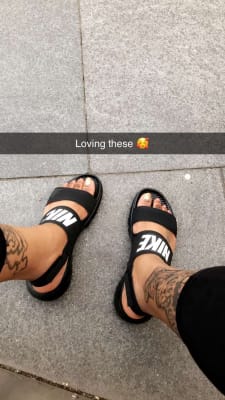 jesus nike sandals