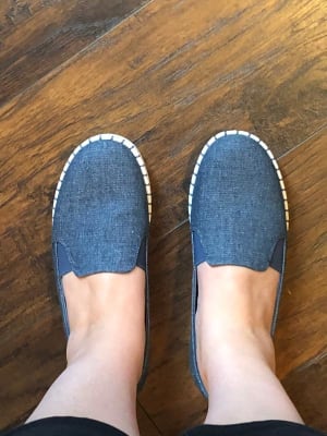 clarks step glow slip reviews