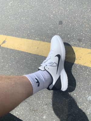 Men's infinity g spikeless golf shoe review clearance