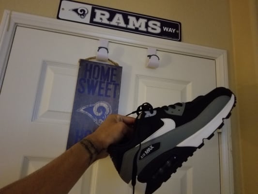 nike air max 90 essential black white cool grey