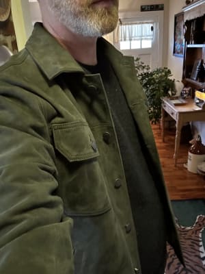 Lucky brand army green jacket clearance