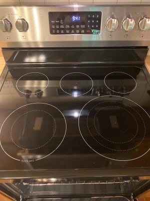 Frigidaire Gcre3060af 30 Electric Steam Clean