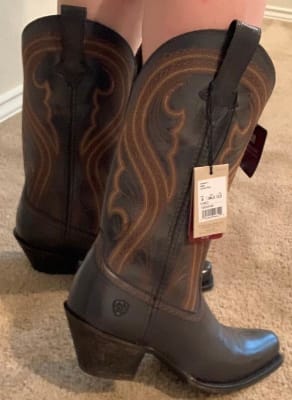 ariat lively western boot