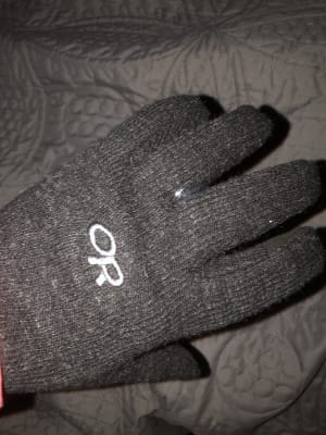 outdoor research men's flurry sensor gloves