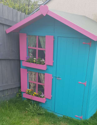 cuprinol garden shades matt wood treatment beach blue 1l wickes co uk