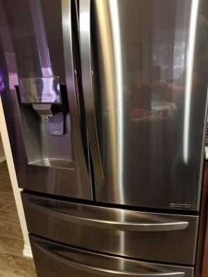 Lg Lmxs28626d 28 Cu Ft Black Stainless 4 Door French Door Refrigerator Electronic Express