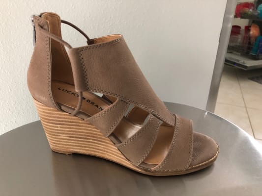 Lucky brand joellen outlet wedge sandal