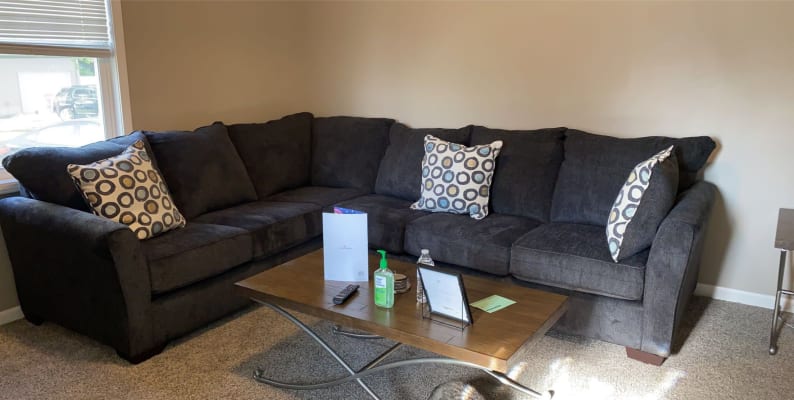 Dawson Denim Living Room Sectional Big Lots
