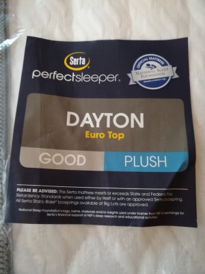 Serta Perfect Sleeper Dayton Euro Top King Mattress Big Lots