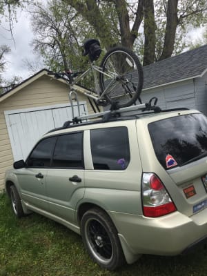 apex roof bike rack