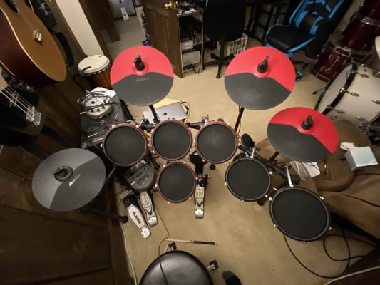Alesis Nitro Mesh 8 Piece Electronic Drum Set Music Arts