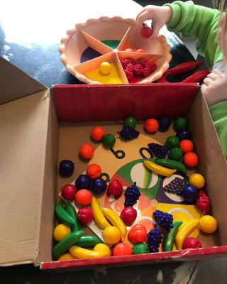 sorting pie toy