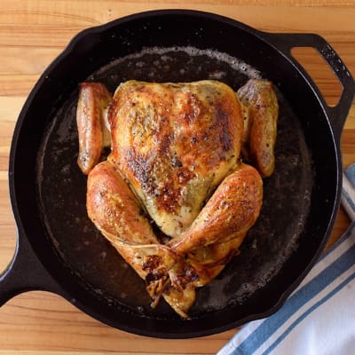 Organic Chicken, Whole: Frozen - 2 Chickens (2.5-3.5 lbs Avg. Each) - D'Artagnan