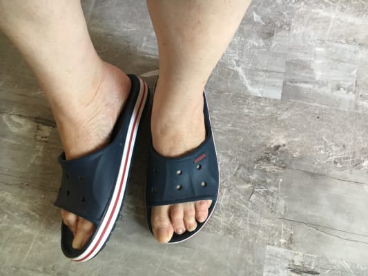 bayaband slide crocs