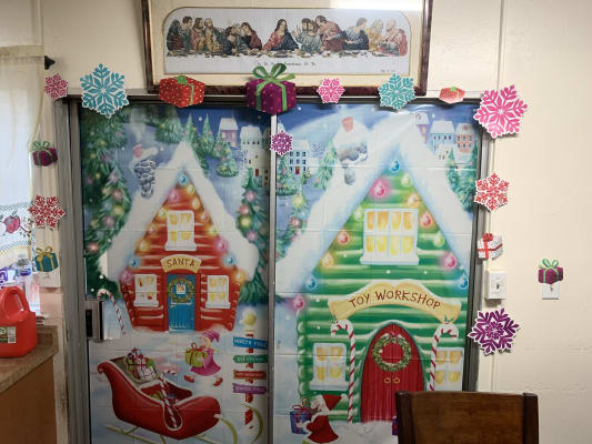 Santa S Workshop Scene Setter Kit Party City