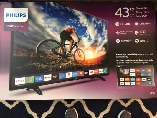 Philips 50pfl5703 F7 50 4k Uhd Hdr Smart Led Tv Bjs Wholesale Club