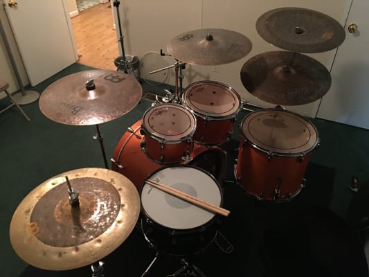 Yamaha Stage Custom Birch 5 Piece Shell Pack With 22 Bass Drum Natural Wood Guitar Center