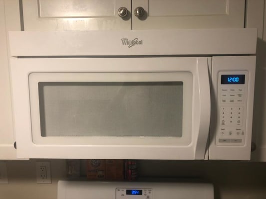 Whirlpool Wmh31017ab 1 7 Cu Ft 1000w Black Over The Range Microwave Oven Electronic Express