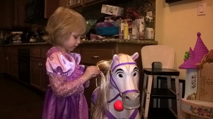 disney princess playdate maximus horse