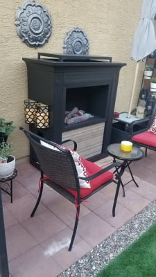 Wilson Fisher Summer Ridge Outdoor Gas Fireplace Big Lots