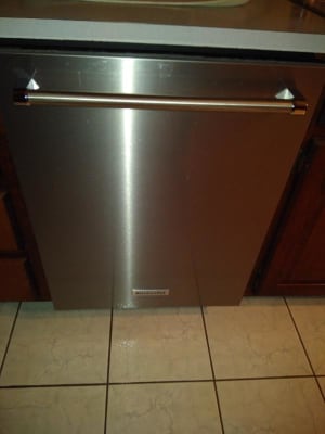 Kdte304gps Kitchenaid 24 Built In Dishwasher With Printshield And