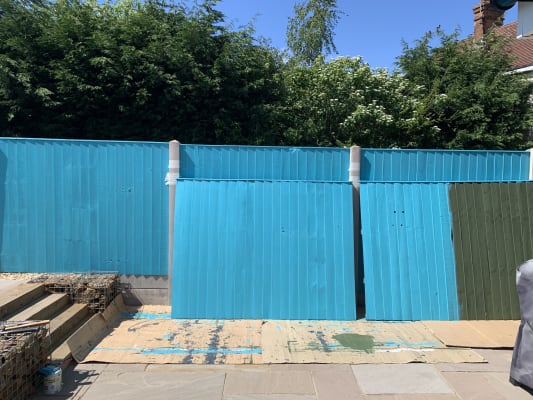 cuprinol garden shades matt wood treatment beach blue 1l wickes co uk