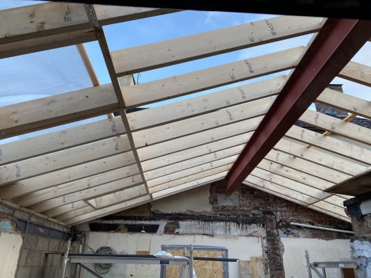 C24 Kiln Dried Regularised Sawn Treated Timber 47mm X 200mm Travis Perkins