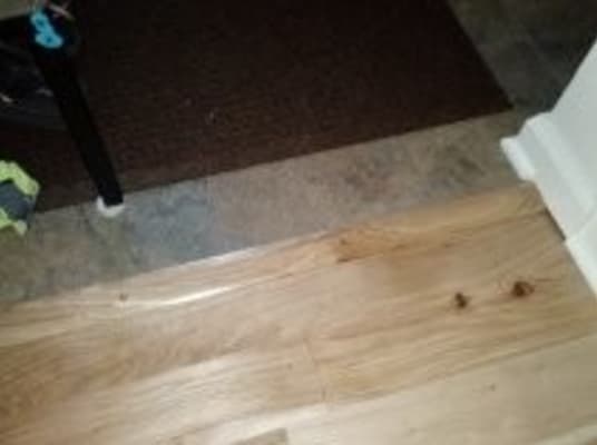 Prefinished Hickory Hardwood 5 8 In Thick X 2 In Wide X 6 5 Ft Length T Molding Lumber Liquidators Flooring Co