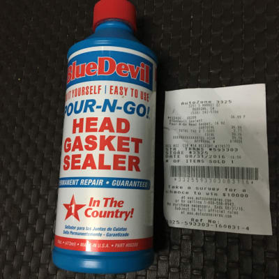 Bluedevil Head Gasket Sealant Pour N Go 00209 Advance Auto Parts