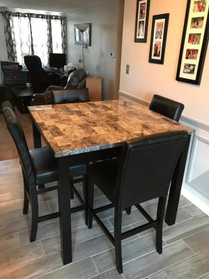Signature Design By Ashley Maysville 5 Piece Counter Height Dining