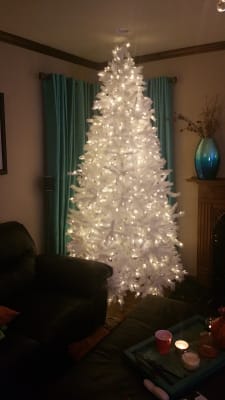 Alpine White Christmas Tree Tree Classics