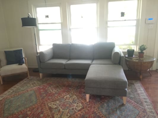 Graphite Woven Noelle Sofa And Ottoman World Market