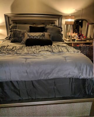 Stratford Gemma Platinum Queen Bed 2 Piece Set Big Lots
