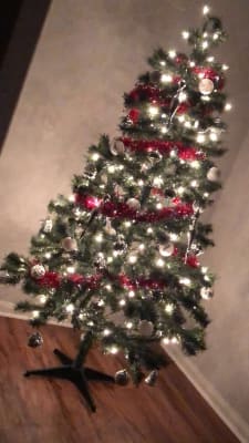 Winter Wonder Lane 6 Sentiments Pre Lit Artificial Christmas Tree With Clear Lights Big Lots